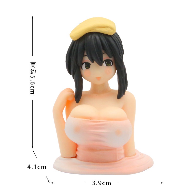 Mô Hình Nhân Vật Anime Kanako Rung Lắc Trang Trí Xe Hơi, Xe Máy cao 5.5cm