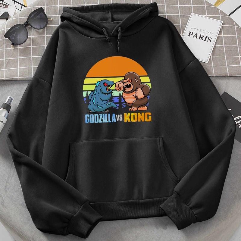 ÁO HOODIE UNISEX IN HOT TREND CHẤT LIỆU NỈ BÔNG SIZE TỪ 35-70kg