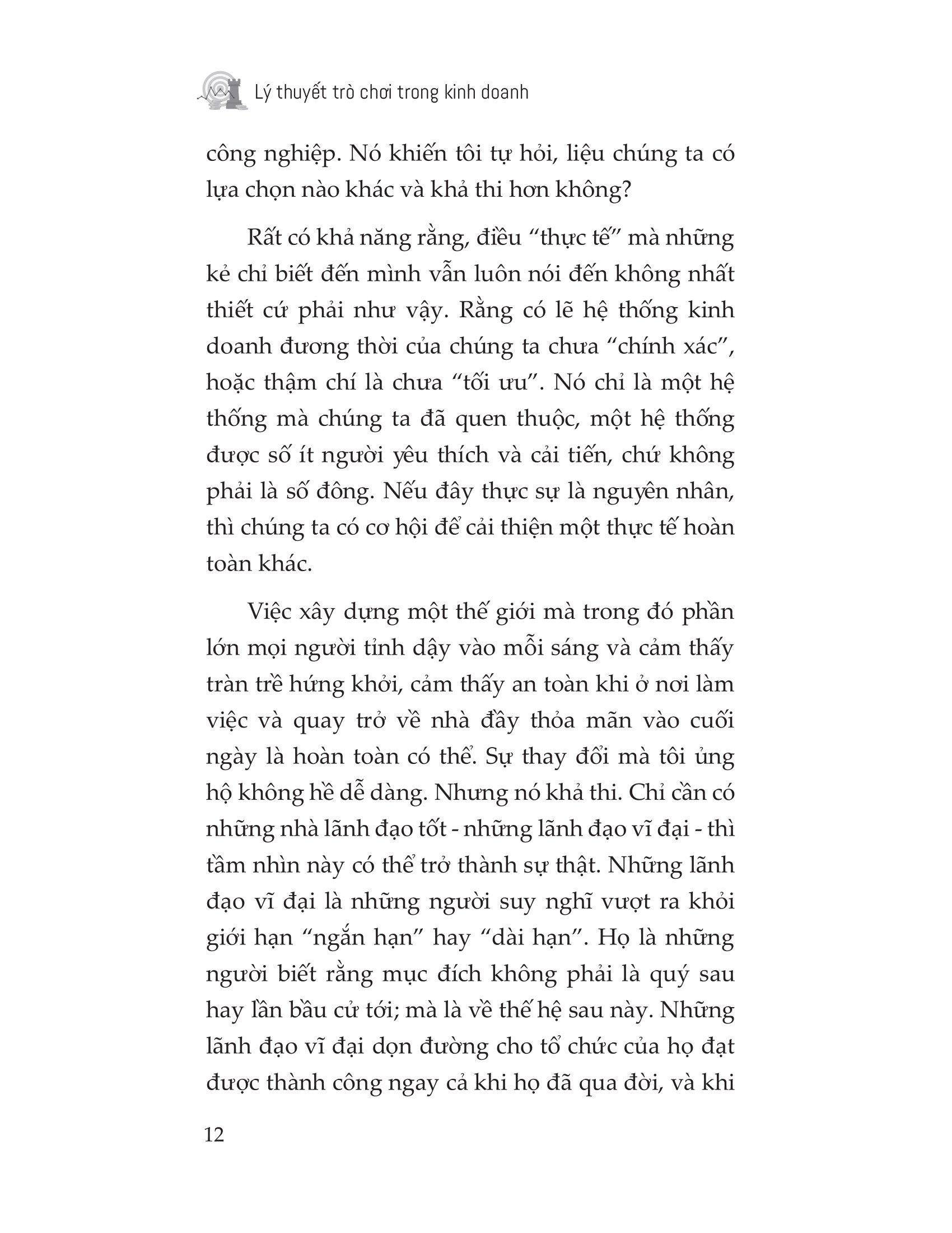 Lý Thuyết Trò Chơi Trong Kinh Doanh