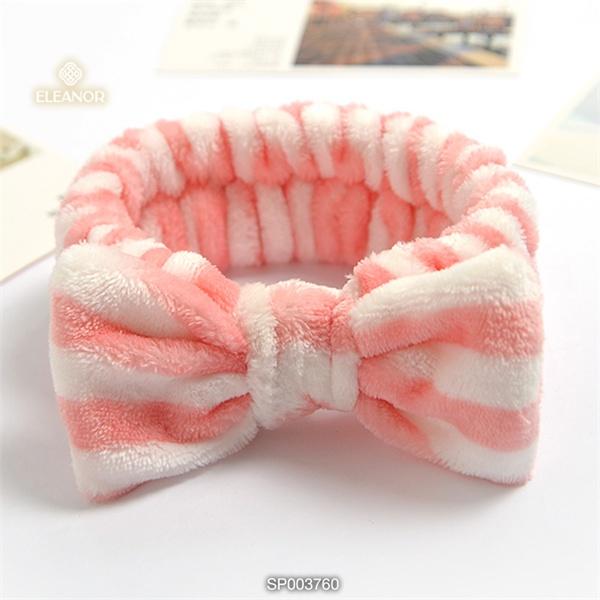 Băng đô rửa mặt cài tóc Eleanor Accessories vải dày phụ kiện tóc dễ thương