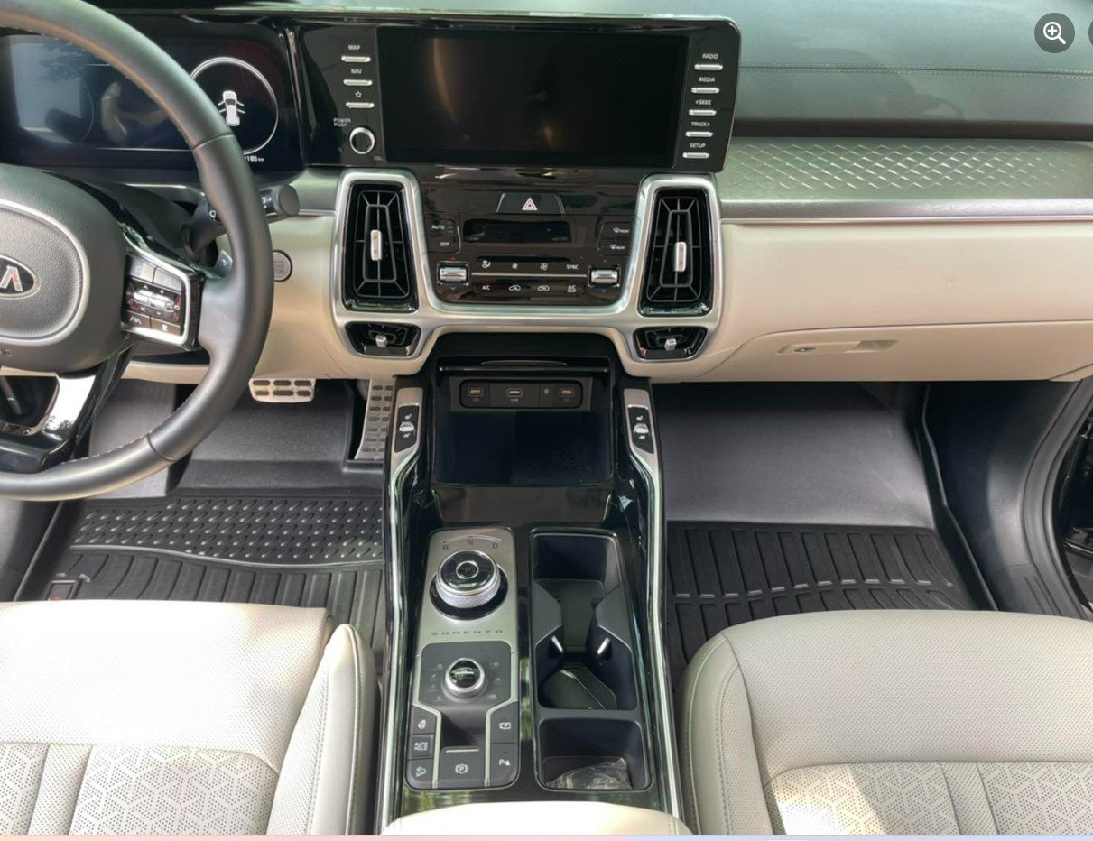 Thảm lót sàn cho xe Kia Sorento 2021- đến nay thương hiệu DCSMat
