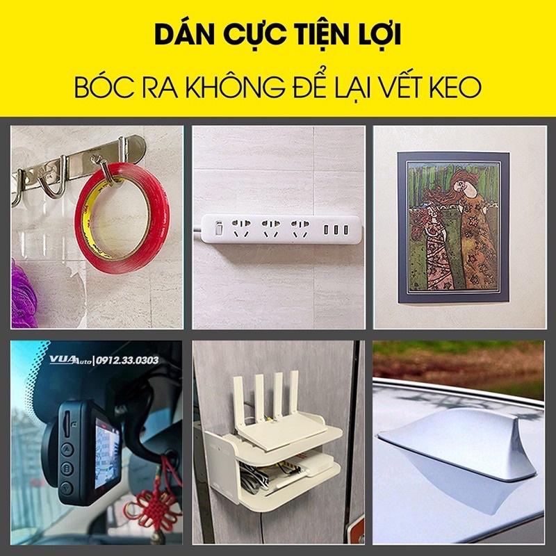 Miếng dán 3M 2 mặt, dán CAM hành trình, go Pro, vật dụng Decor... - Hàng Chính Hãng