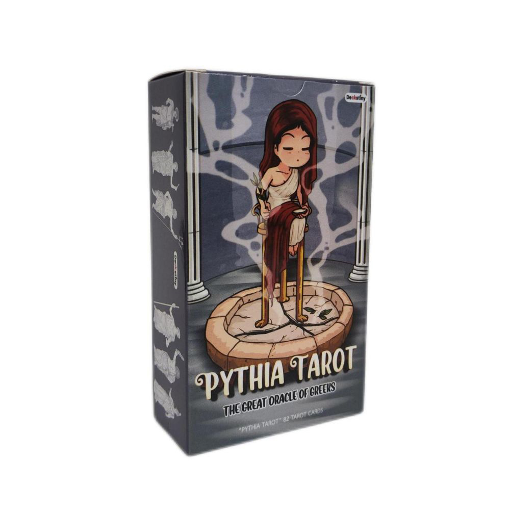 [Size Gốc] Bộ Bài Pythia Tarot 78 Lá Bài 7x12 Cm Tặng Đá Thanh Tẩy