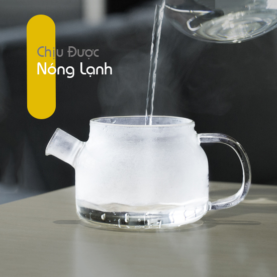 Bình lọc trà thủy tinh lõi Inox 470ml S048AH