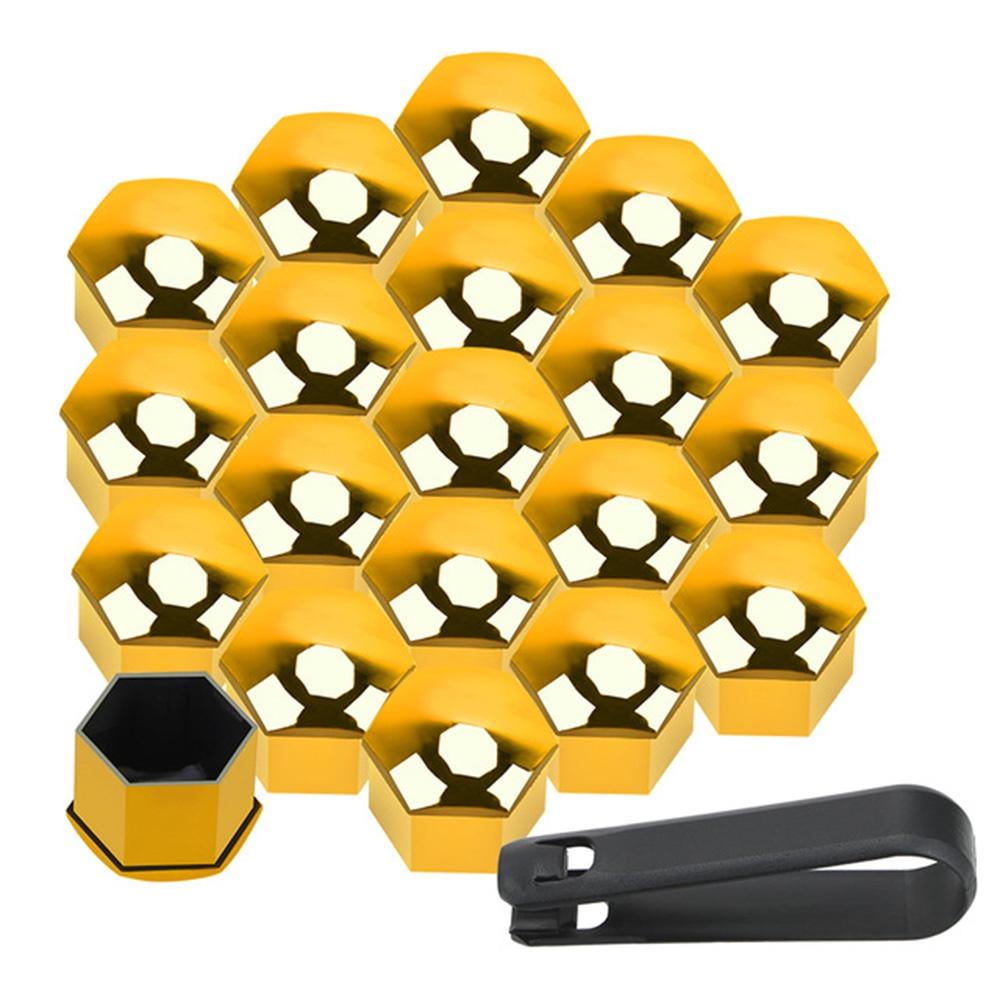 Nắp Bảo Vệ Ốc Vít Bánh Xe Hơi Nhiều Màu 17mm 19mm