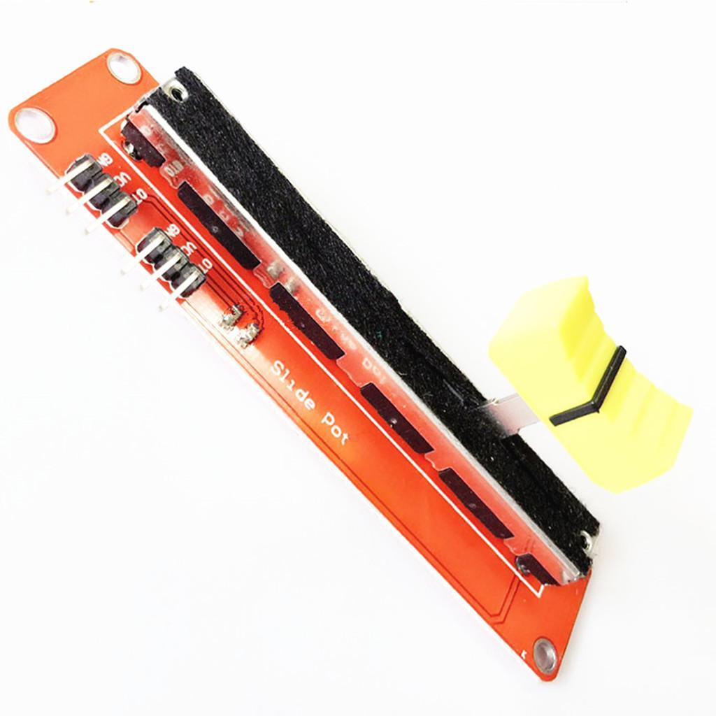 3.3V 5V 10K Linear Slide Potentiometer Module Dual Output AVR SCM