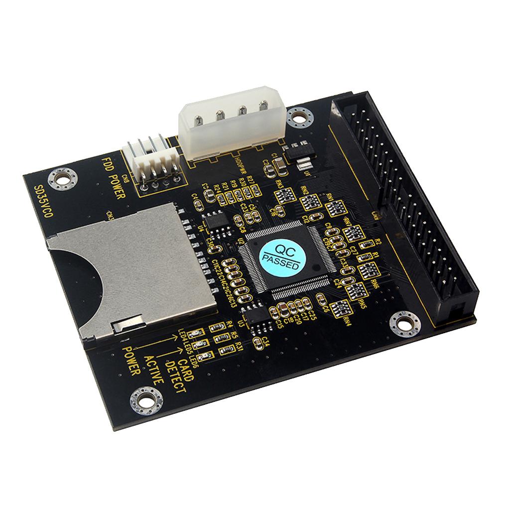 Adapter Card for SD to 3.5inch IDE 40Pin Male Hard Disk Converter Board
