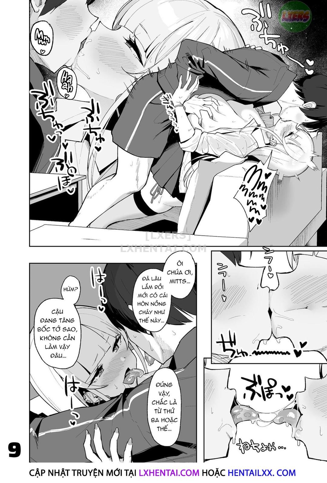 gặp được nữ sinh gyuru quyến rũ nơi trú mưa chapter 1 9