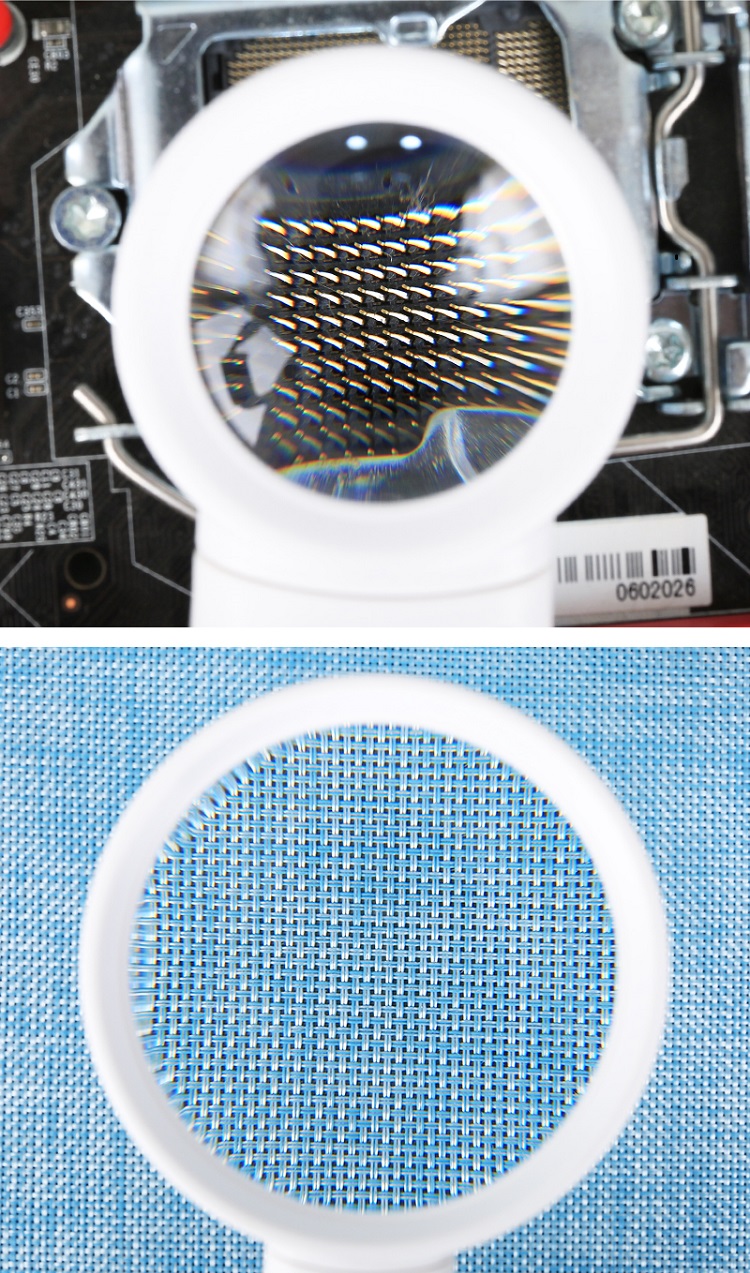 Kính lúp hàn mạch V5 có đèn led hỗ trợ sửa chữa