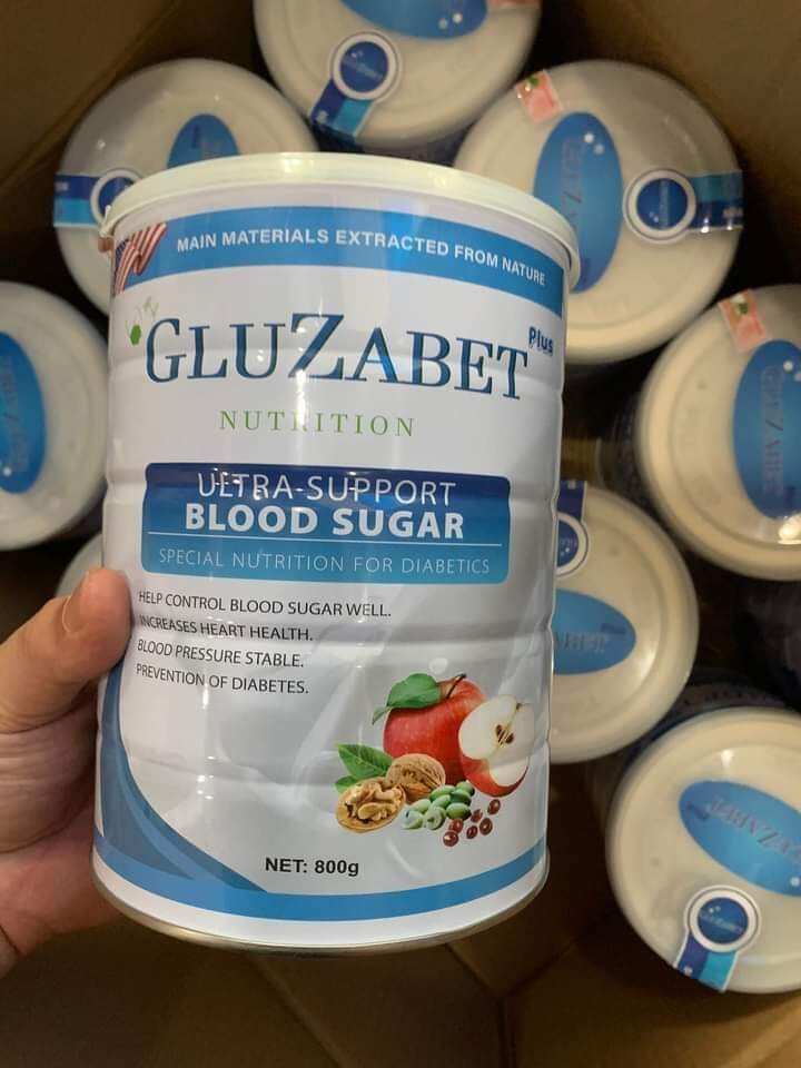 Sữa tiểu đường Gluzabet 800g