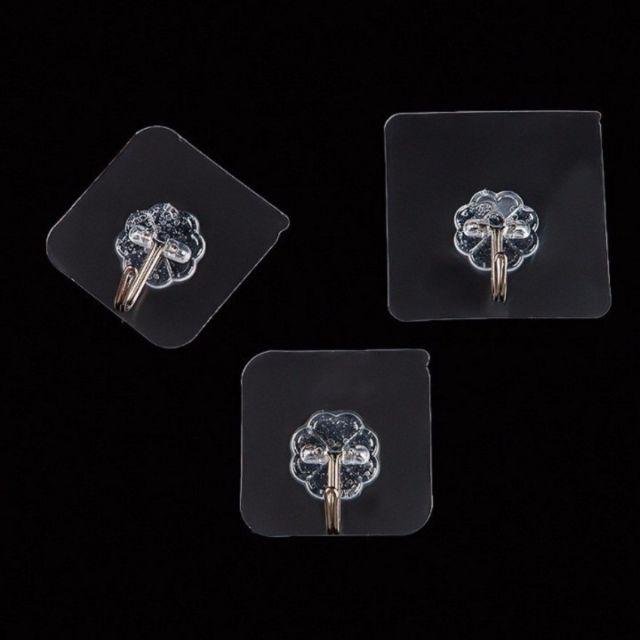 COMBO 10 Móc dán trong suốt siêu bền