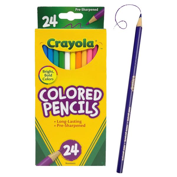 Hộp 24 Bút Chì Màu - Crayola 684024