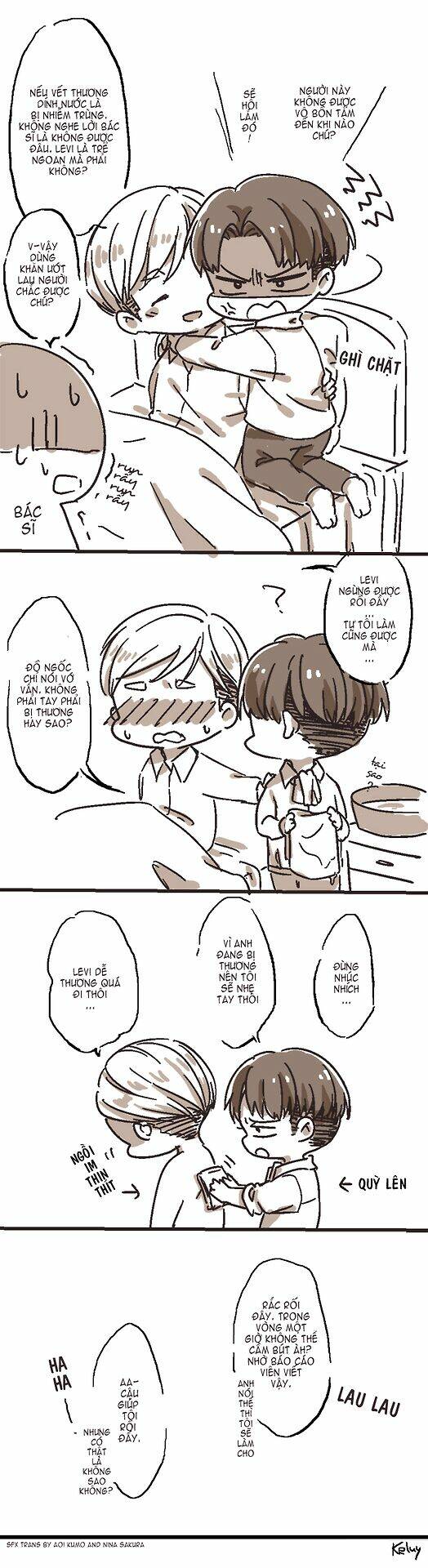 snk irwin-levi shortdoujinshi chapter 1 2