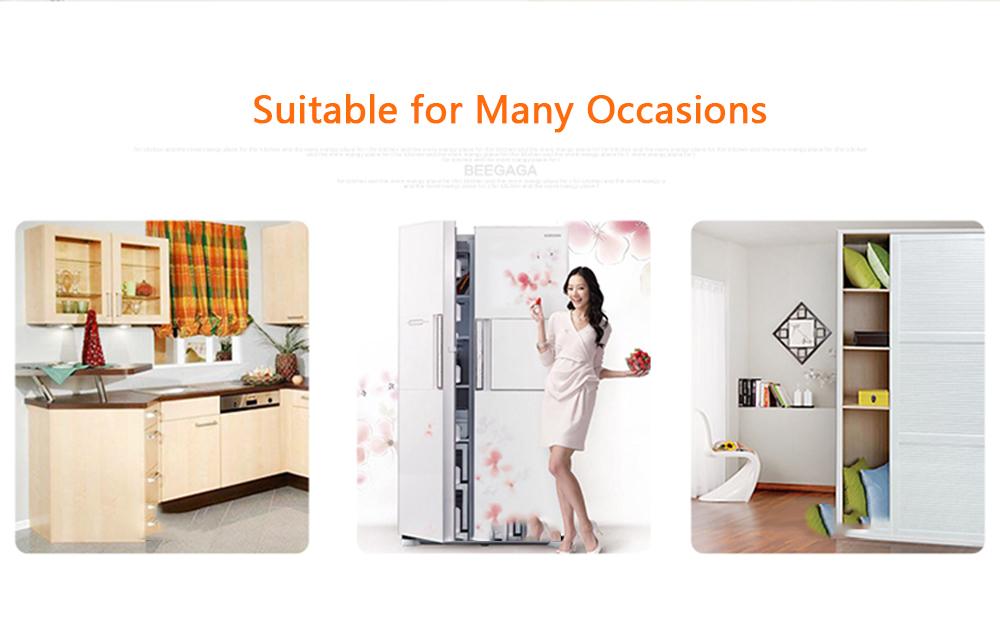 Giá Đỡ tủ lạnh Tủ Lạnh Kệ Bên Hông Nhiều Lớp Sidewall Giá Đỡ Bếp Nhà Tổ Chức Hộ Gia Đình Treo Móc Gấp Tủ Lạnh Bảo Quản