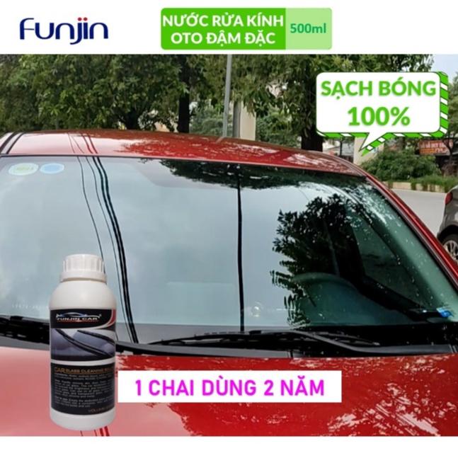 Nước rửa kính ô tô đậm đặc Funjin chính hãng, Tỷ lệ pha 1:100