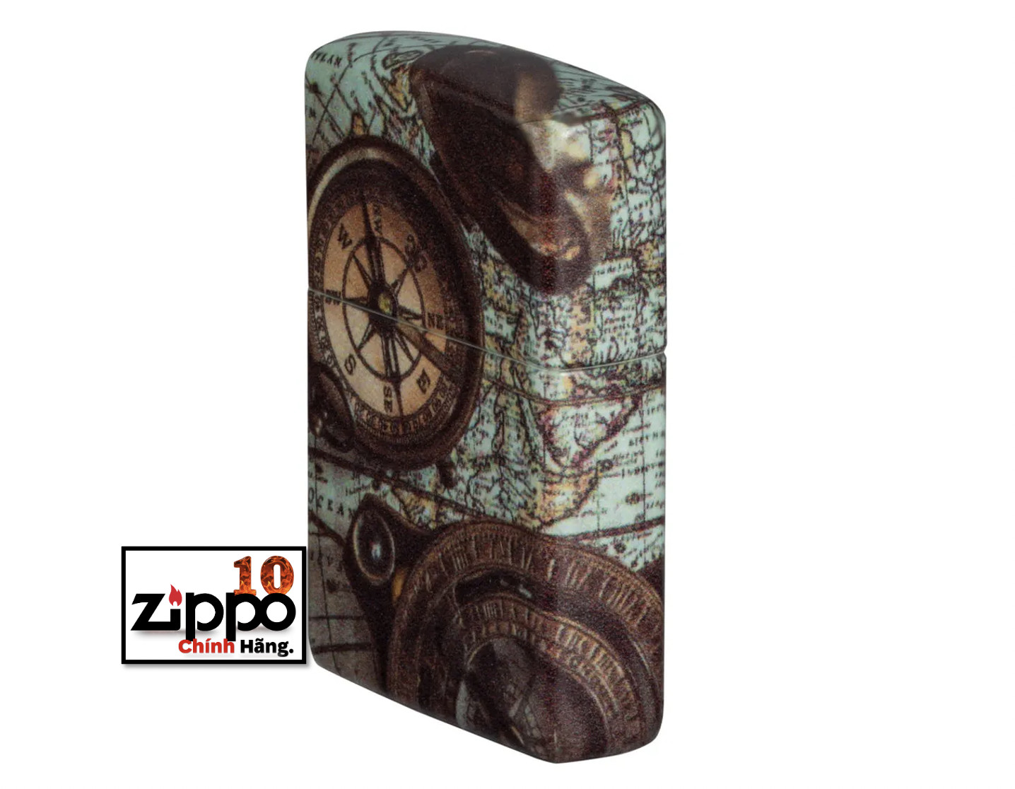 Bật lửa Zippo 49916 Compass Design - Chính hãng 100%