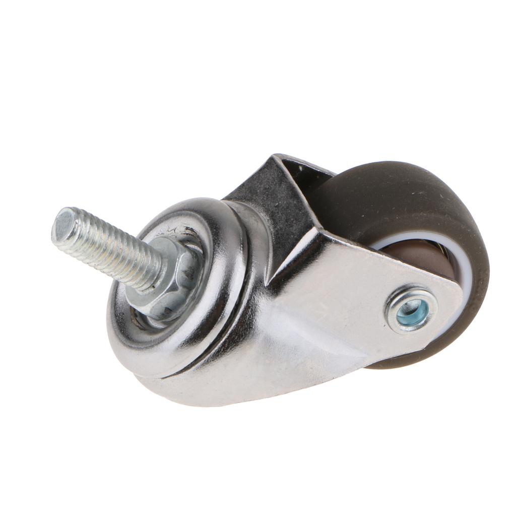 Cao Su Hạng Nặng Castor Bánh Xe đẩy Đồ Nội Thất Giường Caster Công Nghiệp