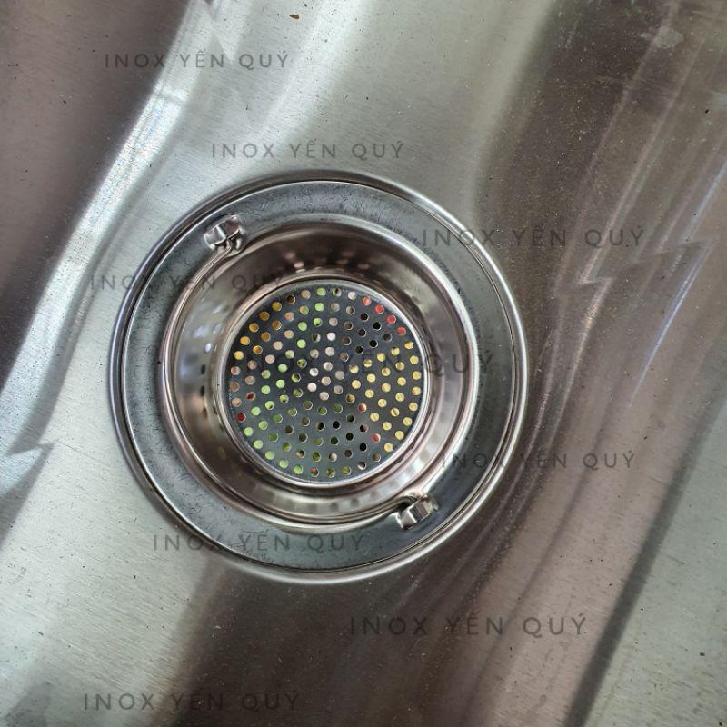 Vì lọc rác chậu rửa bát inox