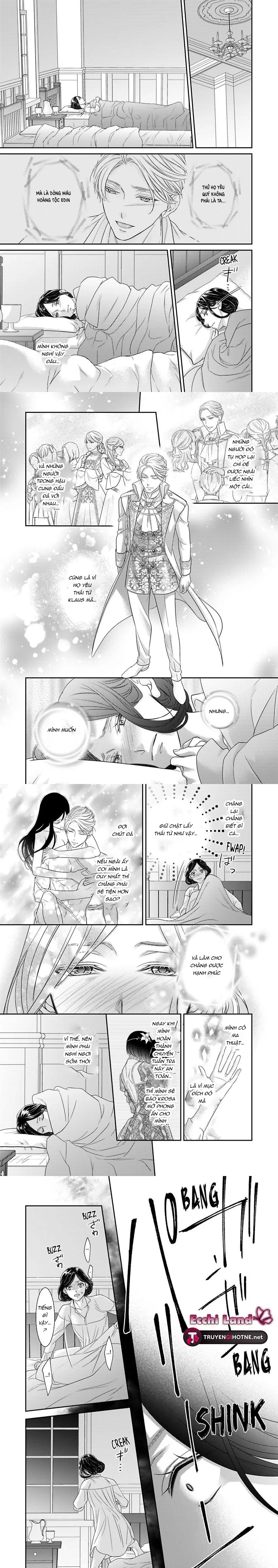 chuyển sinh vào thế giới khác ~ nếu muốn trở thành nữ hoàng hãy tìm cách để được hoàng đế sủng ái vào ban đêm chapter 78.1 4