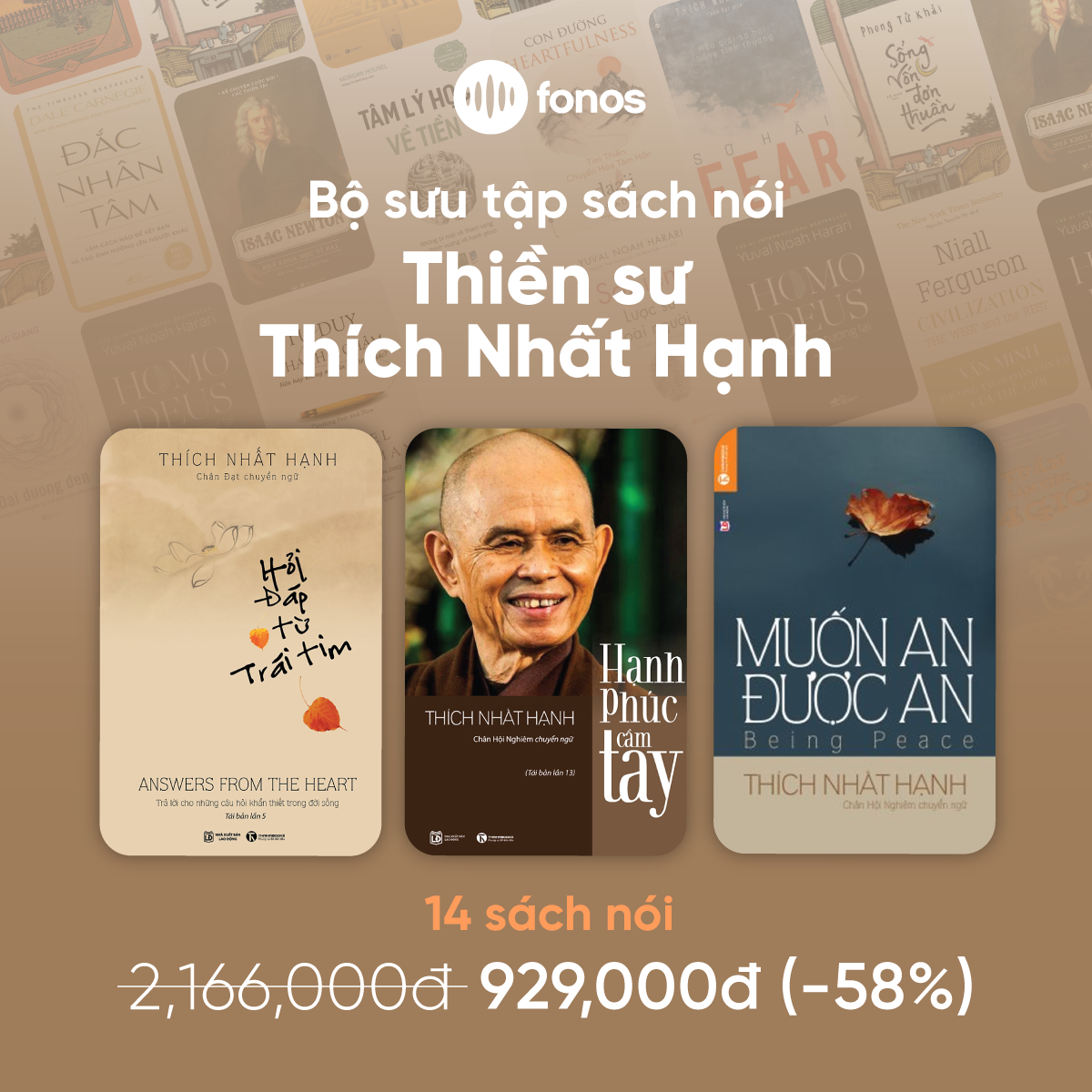 Sách nói: Bộ sách Thiền sư Thích Nhất Hạnh