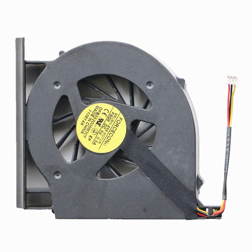 New Laptop Cpu Fan For HP CQ61 G61 CQ71 G71 Cpu Cooling Fan FORCECON DFB552005M30T F8Q6 580719-001 582145-001 534675-001