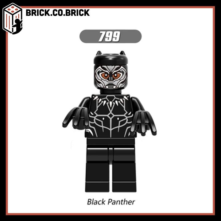 Đồ chơi Xếp hình Super Hero Lắp Ráp minifig Siêu Anh Hùng DC Black Panther Shuri Okoye X0184