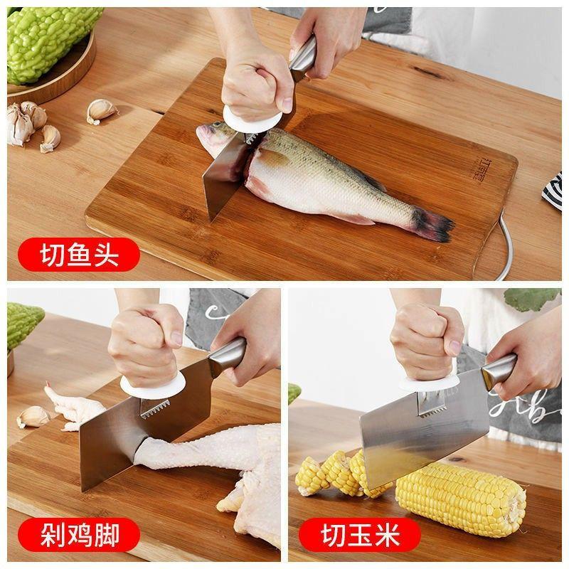 Dụng cụ Hỗ trợ sống Dao khi Chặt 2in1