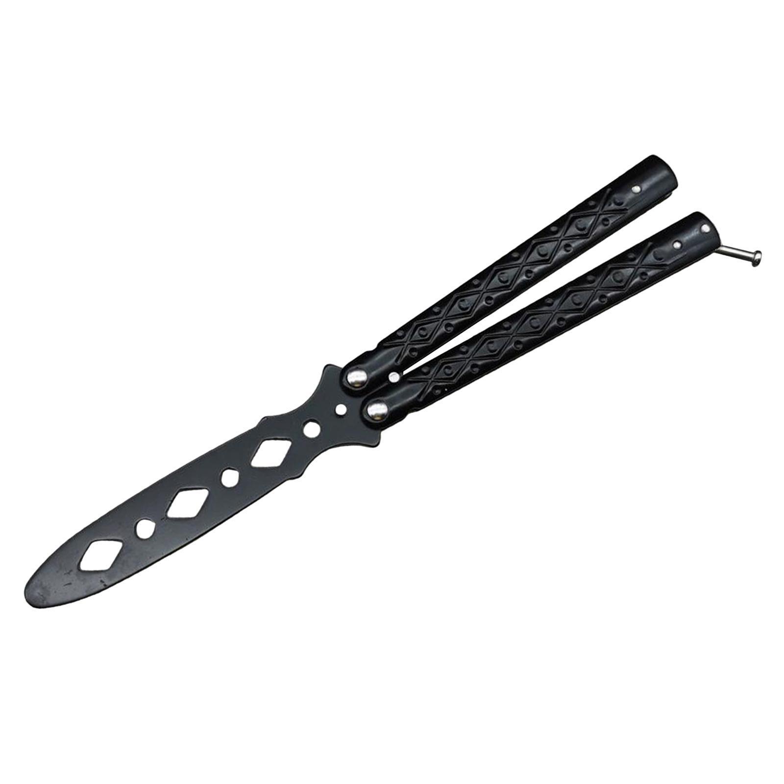 2pcs Butterfly Balisong Trainer Training Knife Tool for Outdoor