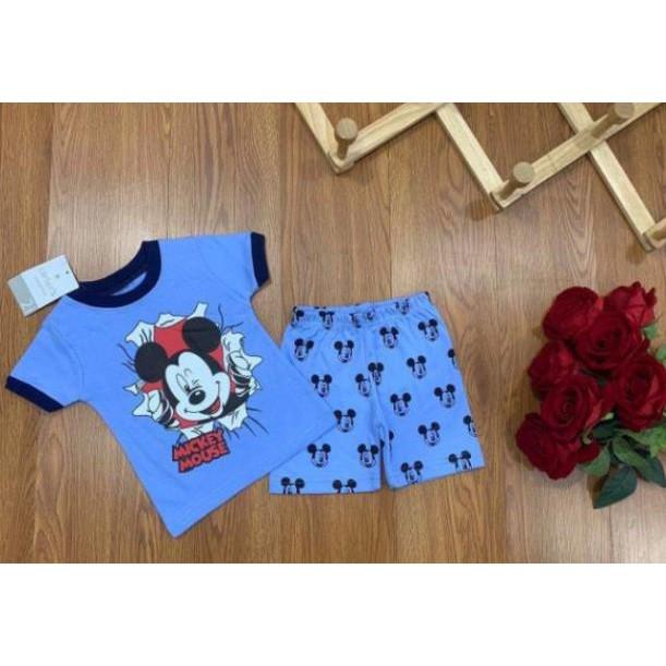 Bộ ngắn tay bé trai size nhí (form to