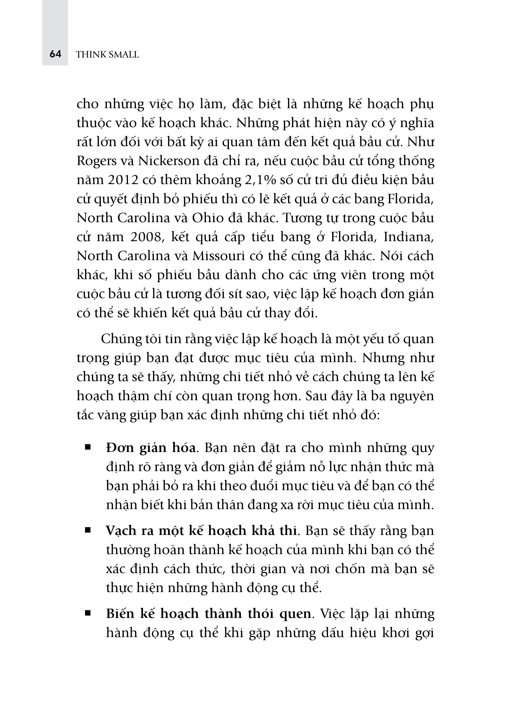 Dám Nghĩ Nhỏ