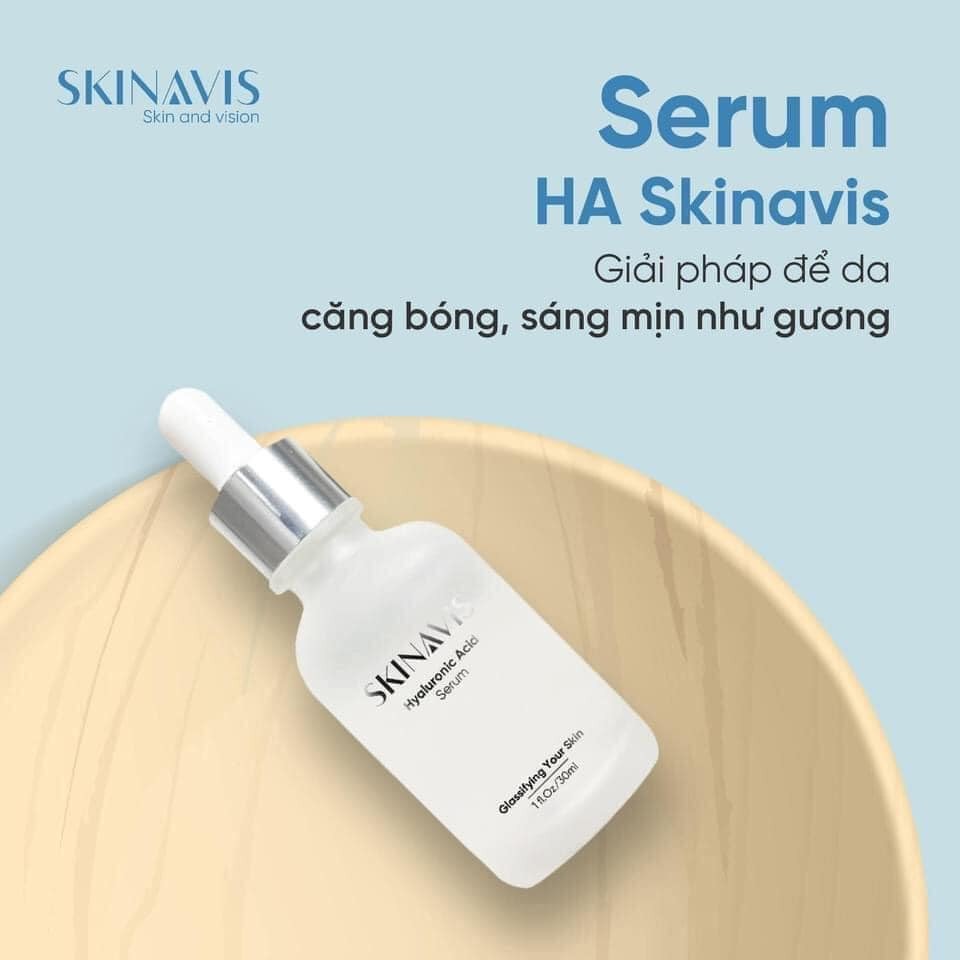 Tinh chất cấp ẩm Skinavis Serum Hyaluronic B5 - Phục hồi da căng mọng tức thì 30ml