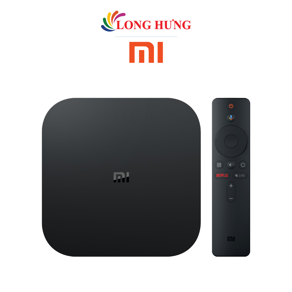 Android Tivi Box Xiaomi Mibox S 4K Ultra HD PFJ4086EU MDZ-22-AB - Hàng chính hãng