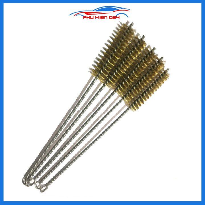 Chổi đánh gỉ sợi đồng xoắn tròn đường kính 12mm/15mm/20mm/25mm/30mm