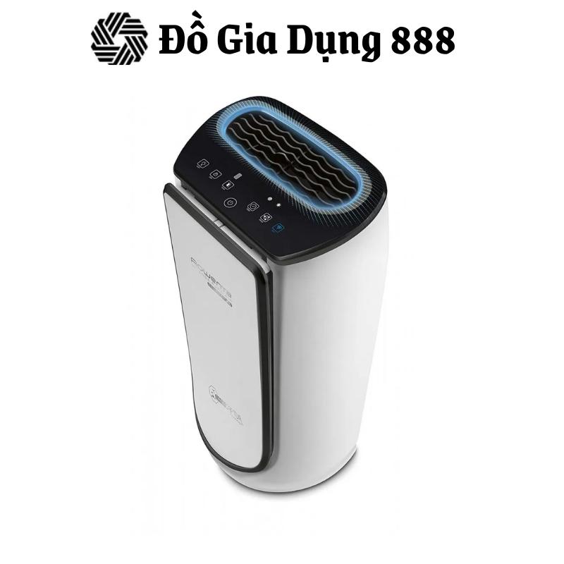 Máy Lọc Không Khí Rowenta PU6080FO, Lọc Không Khí Loại Bỏ 99% Vi Khuẩn Và Bụi Mịn Cho Phòng 70m2, Nhập Đức