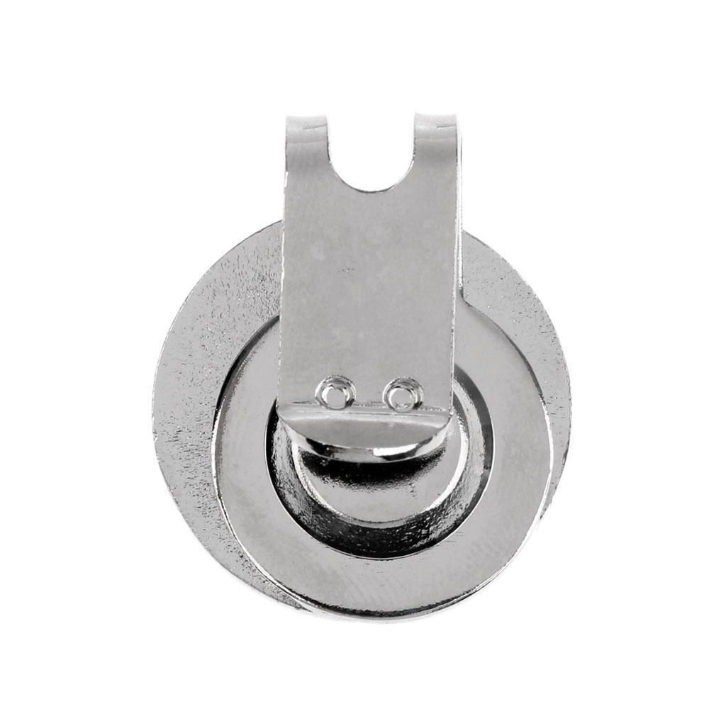 10 Pieces Hat Clip With Golf Ball Marker Novelty Golf Gift