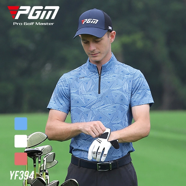 ÁO GOLF NAM NGẮN TAY - PGM MEN GOLF SHIRT YF394