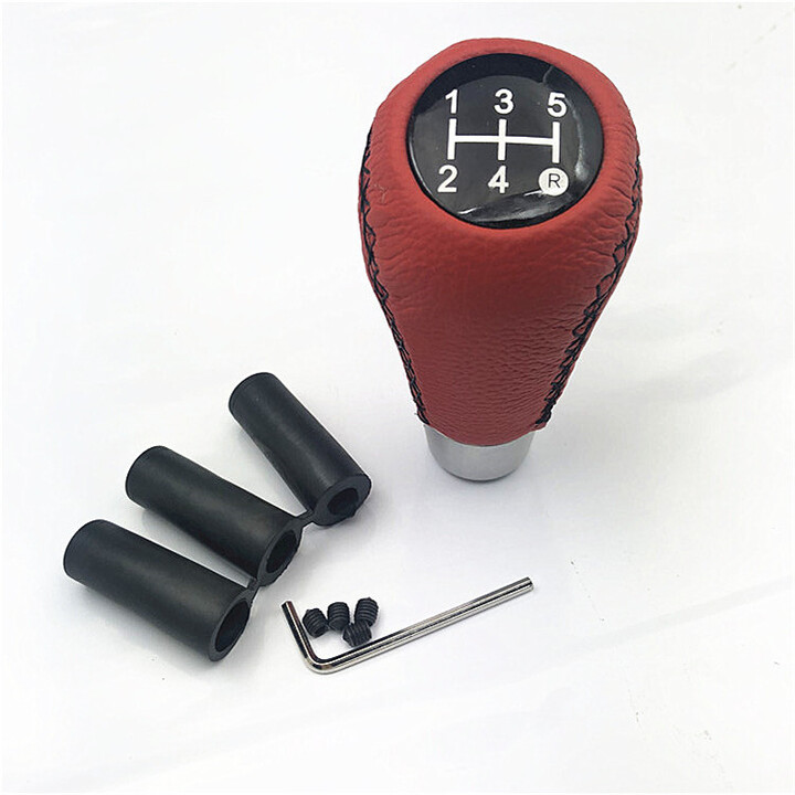 Tay nắm cần số sàn ô tô bọc da cao cấp