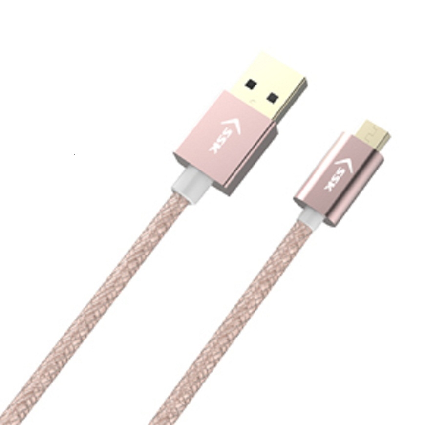 Cáp sạc USB to MIcro USB SSK SU2M002 - Hàng nhập khẩu