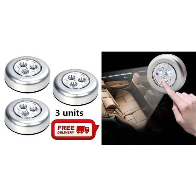 Đèn 3 Bóng Dán Tường Tiện Lợi