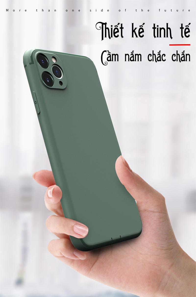 Ốp lưng dẻo chống bụi dành cho iPhone 6 / 6s / 6 Plus / 6s Plus / 7 / 7 Plus / 8 / 8 Plus / X / XR / XS MAX / 11 / 11 Pro / 11 Pro Max / SE 2020 - Hàng chính hãng