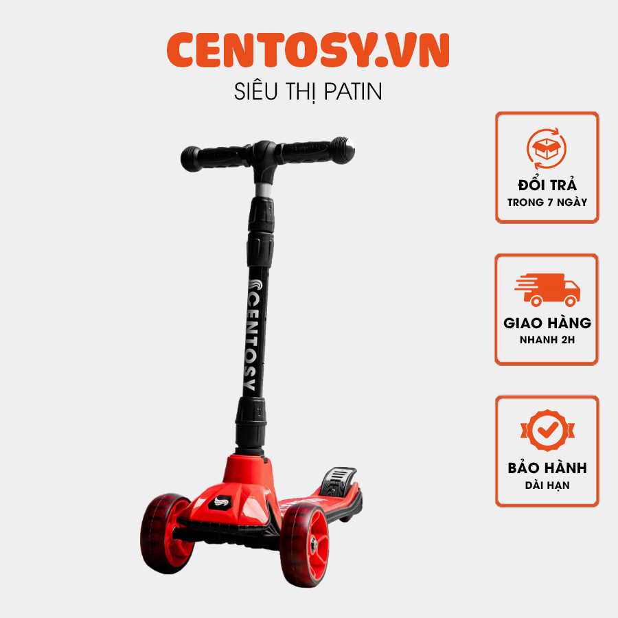 Xe Scooter Centosy S1 Màu Đỏ - Hàng Chính Hãng