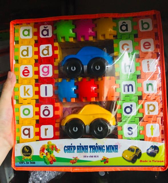 Bộ ghép hình thông minh 115 chi tiết