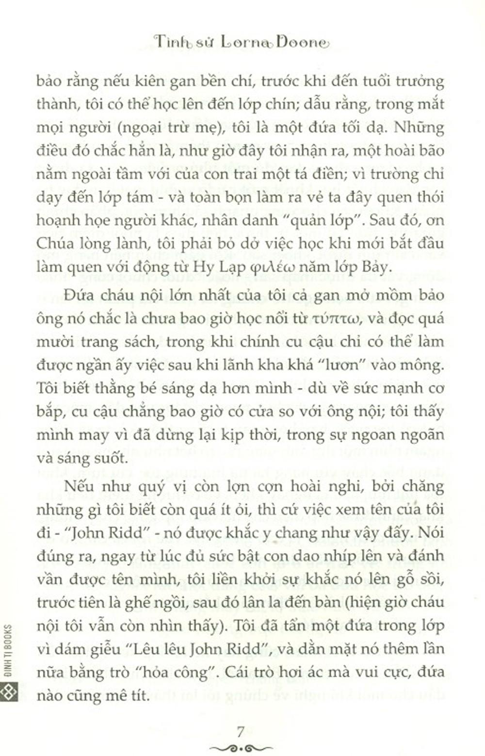 Tình Sử Lorna Doone 1