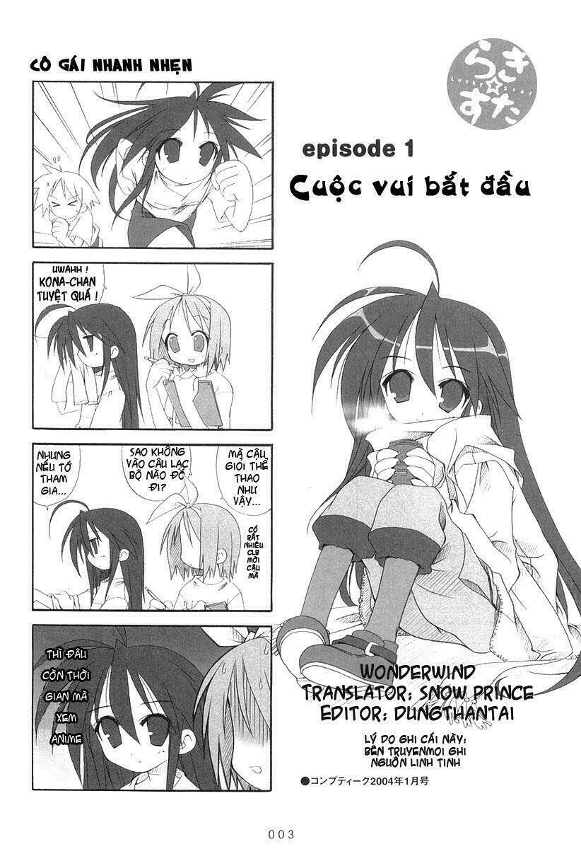 ngôi sao rất may mắn chapter 1 3