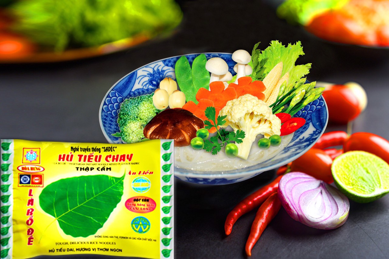 Thùng 30 gói phở chay thập cẩm