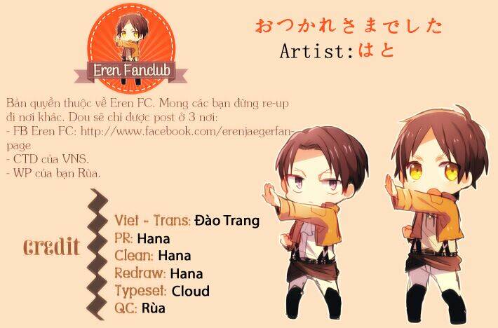 tấn công người khổng lồ - tuyển tập doujinshi chapter 30 1