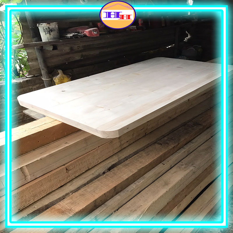Mặt bàn gỗ thông kích thước dài 80 rộng 40 cm