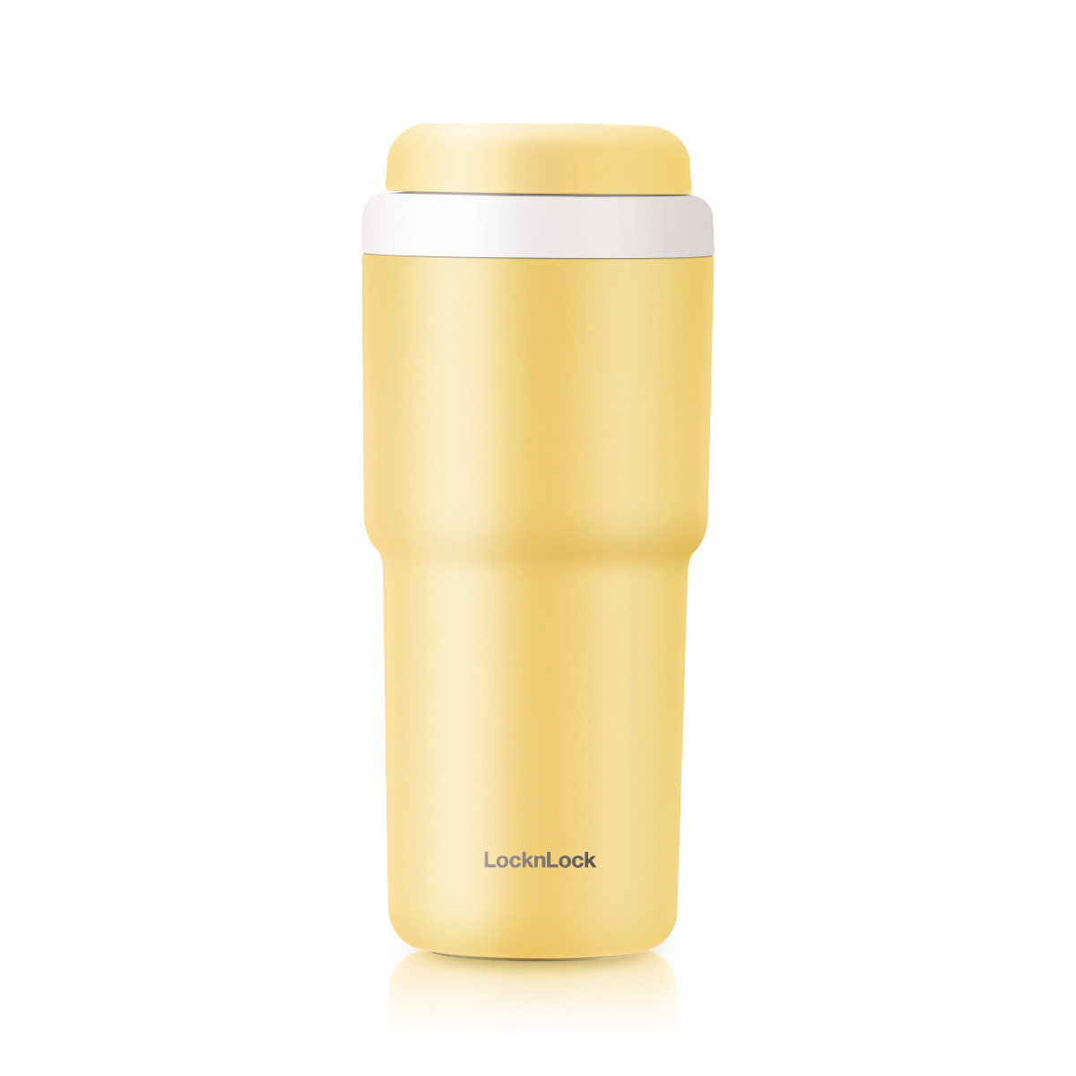 Ly giữ nhiệt LocknLock 480ml Daily Macaron Tumbler màu vàng LHC3292YEL, Hàng chính hãng thép không gỉ 316L - JoyMall