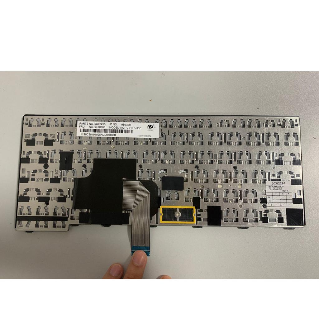 Laptop Keyboard Replacement US Layout for Lenovo ibm T440P series Black