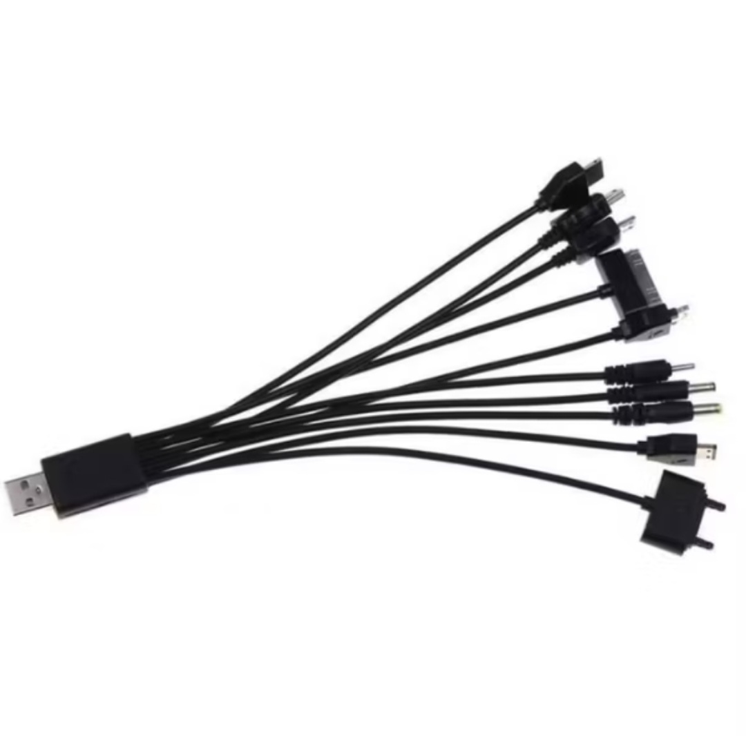 DÂY SẠC CHIA 10 ĐẦU CẮM CỔNG USB THUẬN TIỆN CHO MỌI GIA ĐÌNH